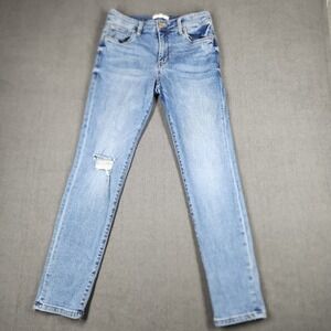 STS Blue Jeans Womens Size 27 Riley High Rise Distressed Straight Leg